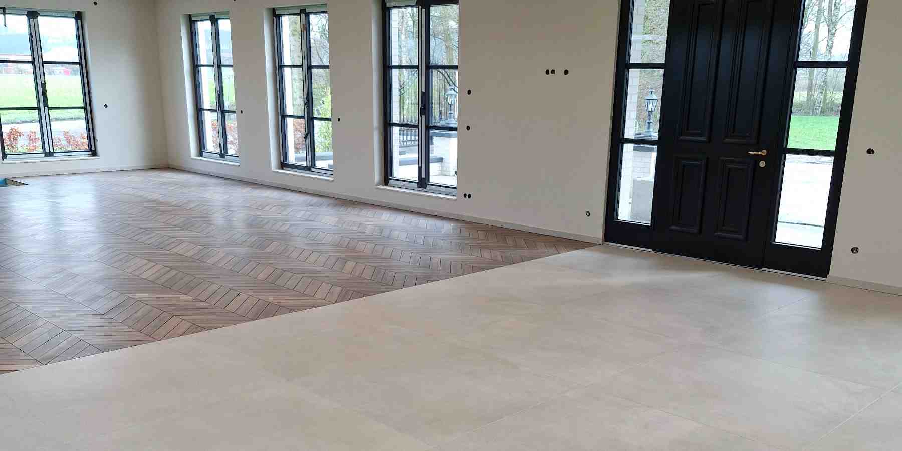 Großformat und Fischgrät